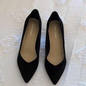Marc Fisher Black Pointed Toe Women's Flats